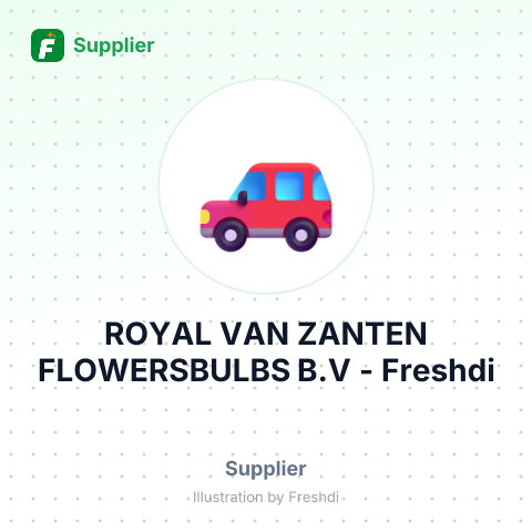 ROYAL VAN ZANTEN FLOWERSBULBS B.V – summary card, no photo uploaded yet