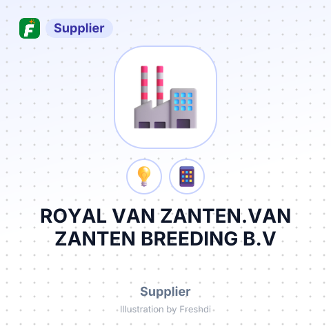 ROYAL VAN ZANTEN.VAN ZANTEN BREEDING B.V – summary card, no photo uploaded yet