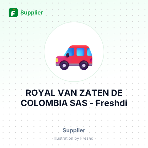 ROYAL VAN ZATEN DE COLOMBIA SAS – summary card, no photo uploaded yet