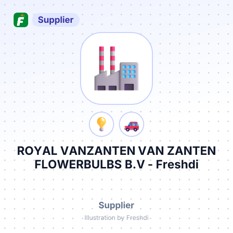 ROYAL VANZANTEN VAN ZANTEN FLOWERBULBS B.V – summary card, no photo uploaded yet