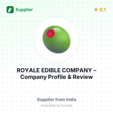 ROYALE EDIBLE COMPANY – summary card, no photo uploaded yet