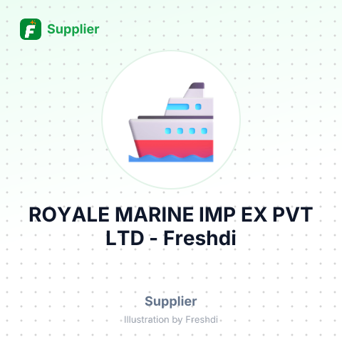 ROYALE MARINE IMP EX PVT LTD – summary card, no photo uploaded yet