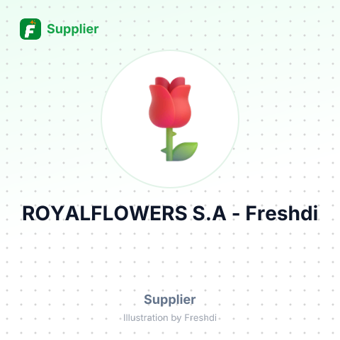 ROYALFLOWERS S.A – summary card, no photo uploaded yet