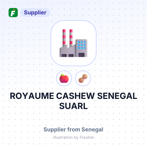 ROYAUME CASHEW SENEGAL SUARL – summary card, no photo uploaded yet