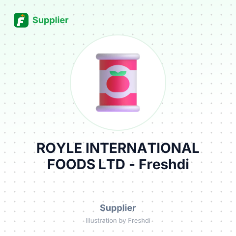 ROYLE INTERNATIONAL FOODS LTD – summary card, no photo uploaded yet
