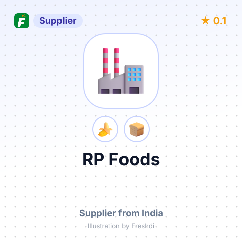 RP Foods  – summary card, no photo uploaded yet