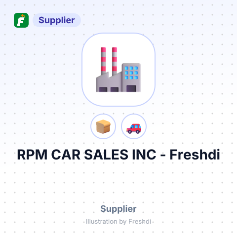 RPM CAR SALES INC – summary card, no photo uploaded yet