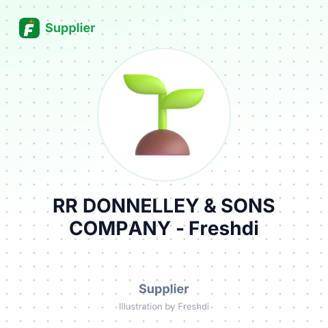 RR DONNELLEY & SONS COMPANY – summary card, no photo uploaded yet