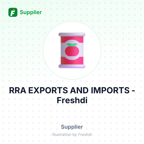 RRA EXPORTS AND IMPORTS – summary card, no photo uploaded yet