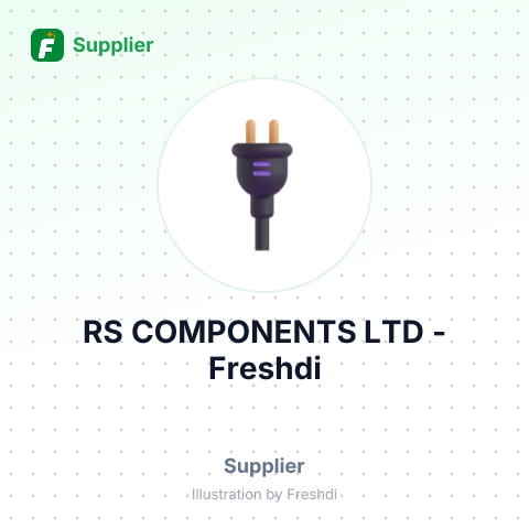 RS COMPONENTS LTD – summary card, no photo uploaded yet