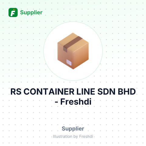 RS CONTAINER LINE SDN BHD – summary card, no photo uploaded yet