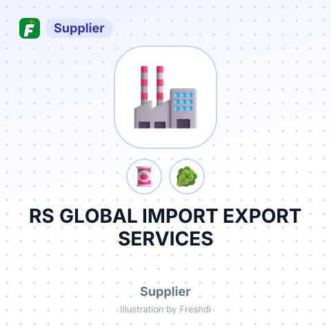 RS GLOBAL IMPORT EXPORT SERVICES – summary card, no photo uploaded yet