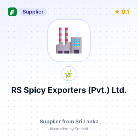 RS Spicy Exporters (Pvt.) Ltd.  – summary card, no photo uploaded yet