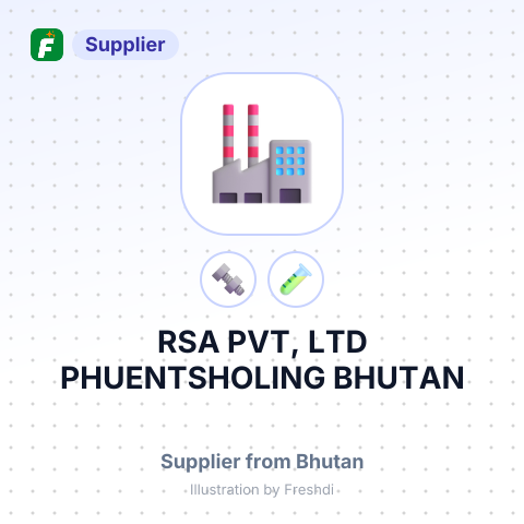RSA PVT, LTD PHUENTSHOLING BHUTAN – summary card, no photo uploaded yet