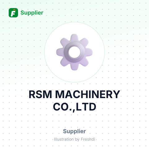RSM MACHINERY CO.,LTD – summary card, no photo uploaded yet