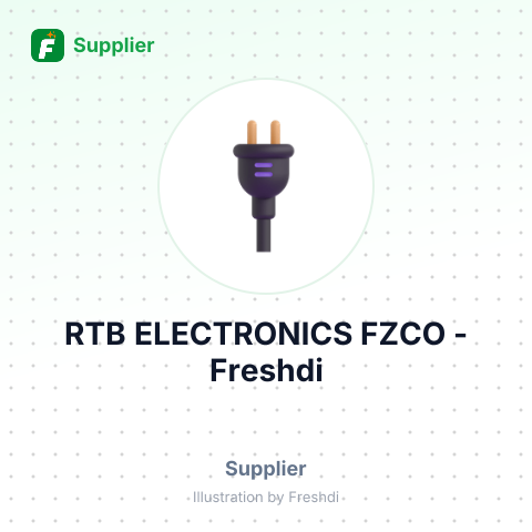 RTB ELECTRONICS FZCO – summary card, no photo uploaded yet