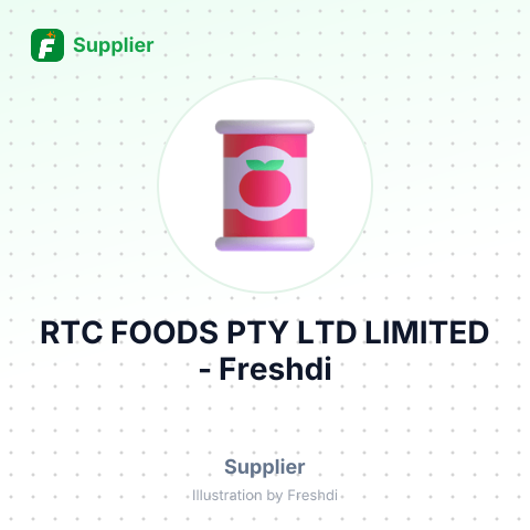 RTC FOODS PTY LTD LIMITED – summary card, no photo uploaded yet