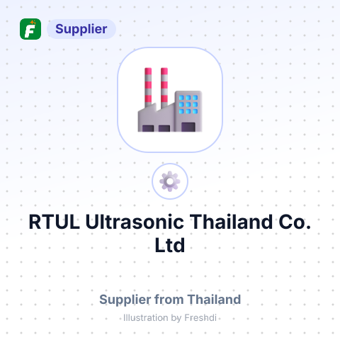 RTUL Ultrasonic Thailand Co. Ltd – summary card, no photo uploaded yet