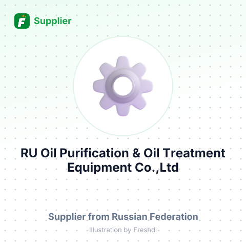 RU Oil Purification & Oil Treatment Equipment Co.,Ltd – summary card, no photo uploaded yet