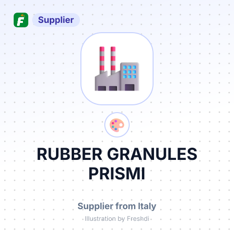 RUBBER GRANULES PRISMI – summary card, no photo uploaded yet