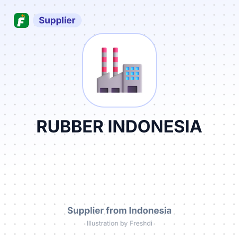 RUBBER INDONESIA – summary card, no photo uploaded yet