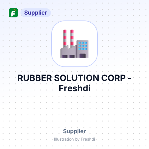 RUBBER SOLUTION CORP – summary card, no photo uploaded yet
