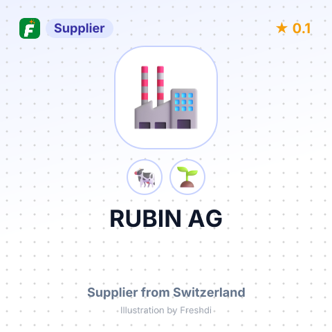 RUBIN AG – summary card, no photo uploaded yet