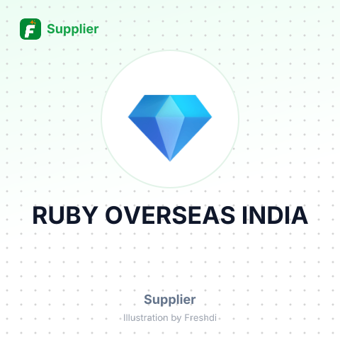 RUBY OVERSEAS INDIA – summary card, no photo uploaded yet