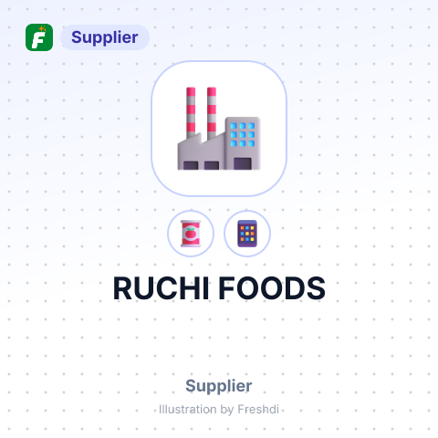 RUCHI FOODS – summary card, no photo uploaded yet