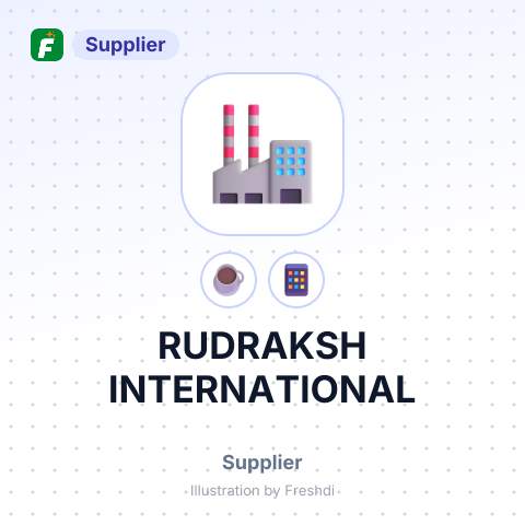 RUDRAKSH INTERNATIONAL – summary card, no photo uploaded yet