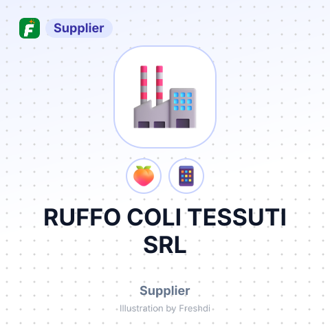 RUFFO COLI TESSUTI SRL – summary card, no photo uploaded yet