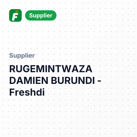 RUGEMINTWAZA DAMIEN BURUNDI – summary card, no photo uploaded yet