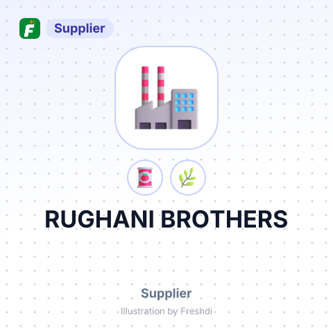 RUGHANI BROTHERS – summary card, no photo uploaded yet