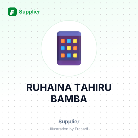 RUHAINA TAHIRU BAMBA – summary card, no photo uploaded yet