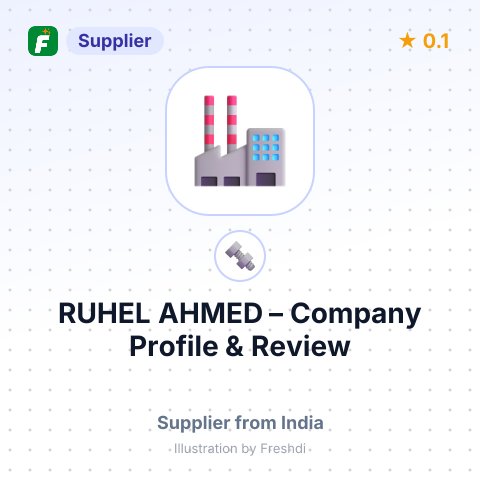 RUHEL AHMED – summary card, no photo uploaded yet