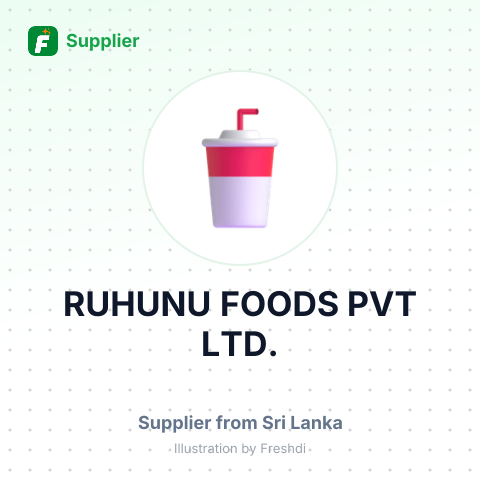RUHUNU FOODS PVT LTD. – summary card, no photo uploaded yet