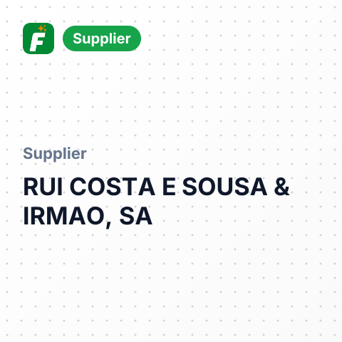 RUI COSTA E SOUSA & IRMAO, SA – summary card, no photo uploaded yet