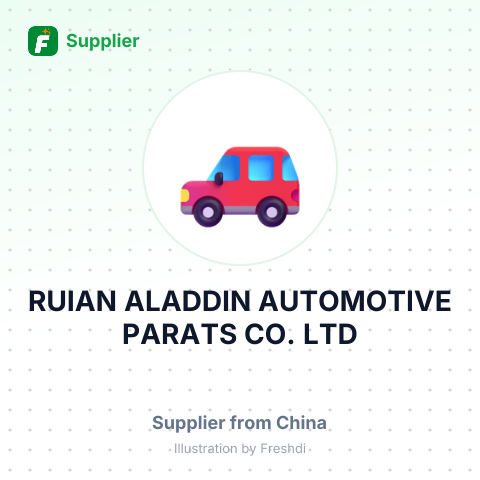 RUIAN ALADDIN AUTOMOTIVE PARATS CO., LTD – summary card, no photo uploaded yet