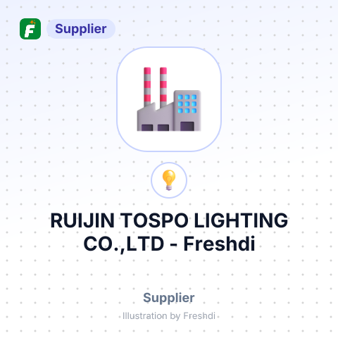 RUIJIN TOSPO LIGHTING CO.,LTD – summary card, no photo uploaded yet
