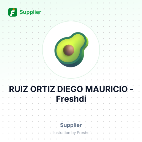 RUIZ ORTIZ DIEGO MAURICIO – summary card, no photo uploaded yet