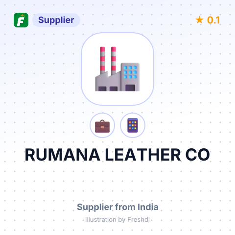 RUMANA LEATHER CO – summary card, no photo uploaded yet