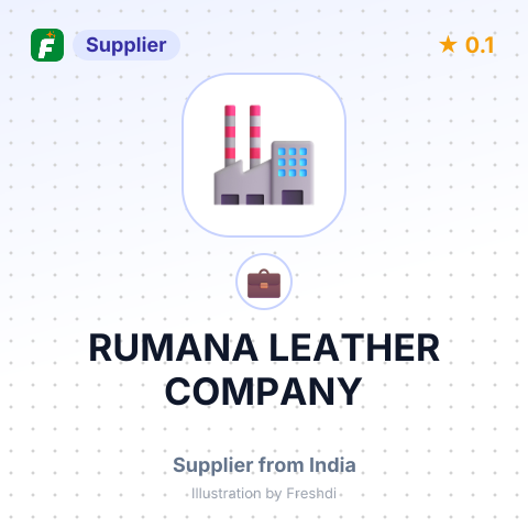 RUMANA LEATHER COMPANY – summary card, no photo uploaded yet