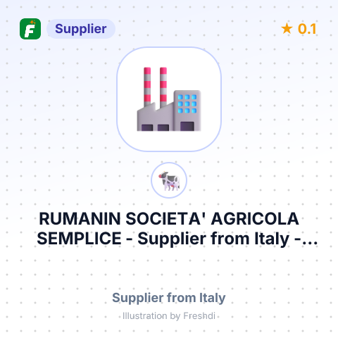 RUMANIN SOCIETA' AGRICOLA SEMPLICE – summary card, no photo uploaded yet
