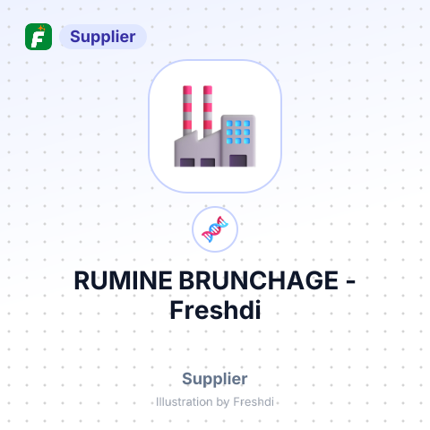 RUMINE BRUNCHAGE – summary card, no photo uploaded yet