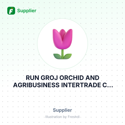 RUN GROJ ORCHID AND AGRIBUSINESS INTERTRADE CO LTD – summary card, no photo uploaded yet