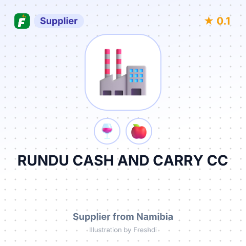 RUNDU CASH AND CARRY CC – summary card, no photo uploaded yet