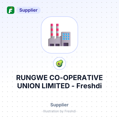 RUNGWE CO-OPERATIVE UNION LIMITED – summary card, no photo uploaded yet
