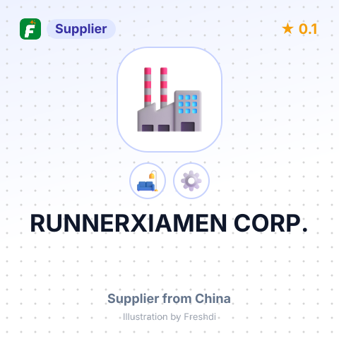 RUNNERXIAMEN CORP. – summary card, no photo uploaded yet