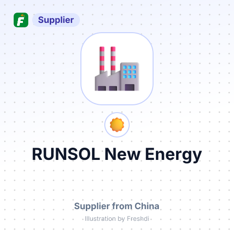 RUNSOL New Energy – summary card, no photo uploaded yet