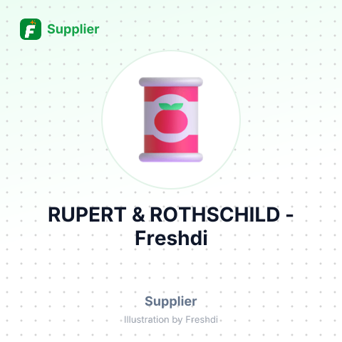 RUPERT & ROTHSCHILD – summary card, no photo uploaded yet